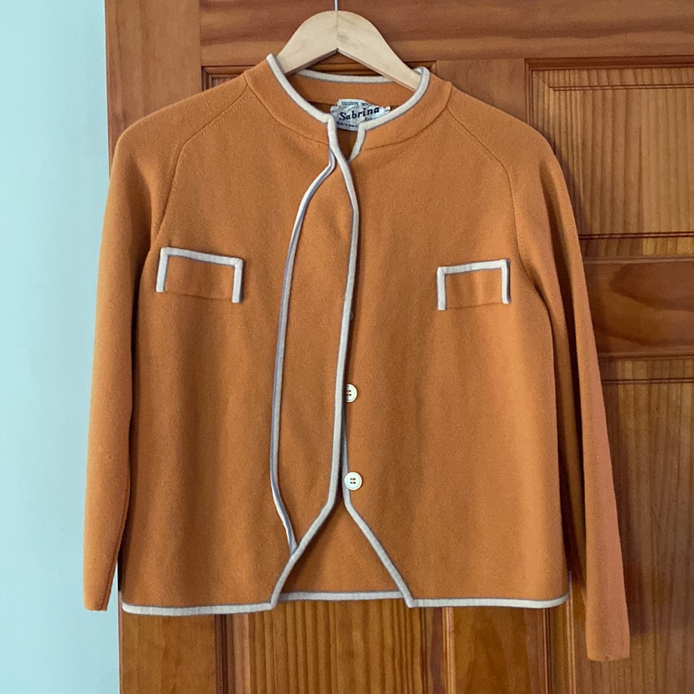 Vintage wool cardigan